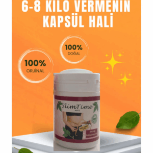 Slim Time Kapsül Bitkisel Detox Kapsül 30 Lu